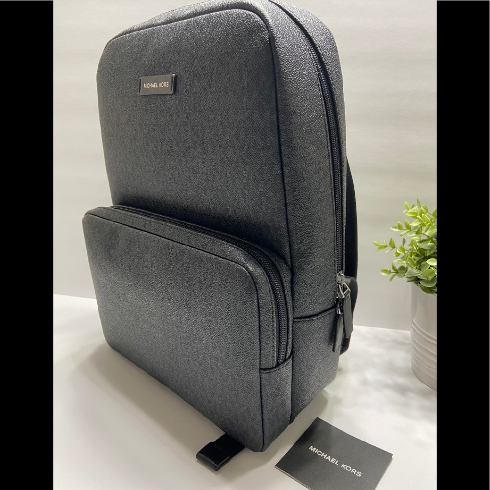 NEW Michael Kors Jet Set Men’s Logo Backpack $398 - Picture 14 of 15